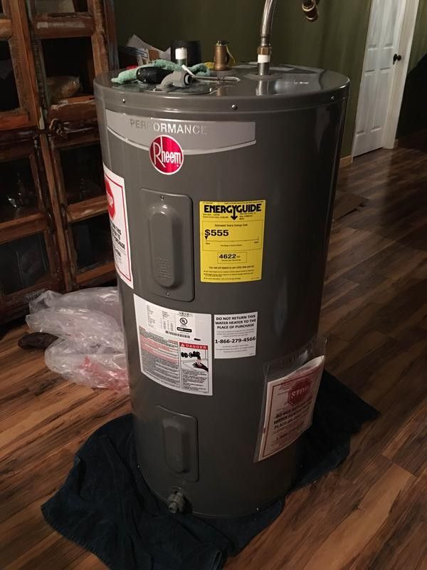 Rheem 40 Gal Electric Water Heater for Sale in Mesa, AZ OfferUp