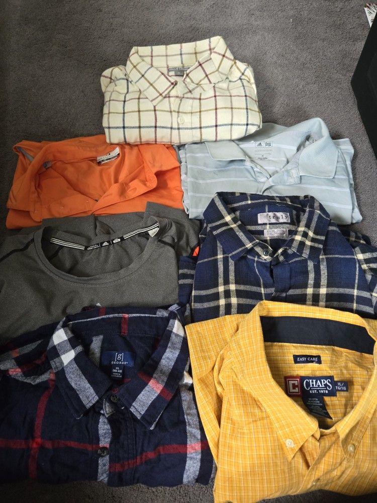 Mens Xl Shirts ( One 2xl Fits Like Others)
