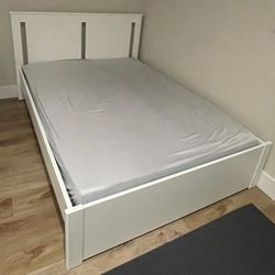 IKEA Songesand Bed Frame And Mattress 