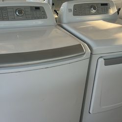 Kenmore Glass Top Washer & Dryer Set Extra Large Capacity 