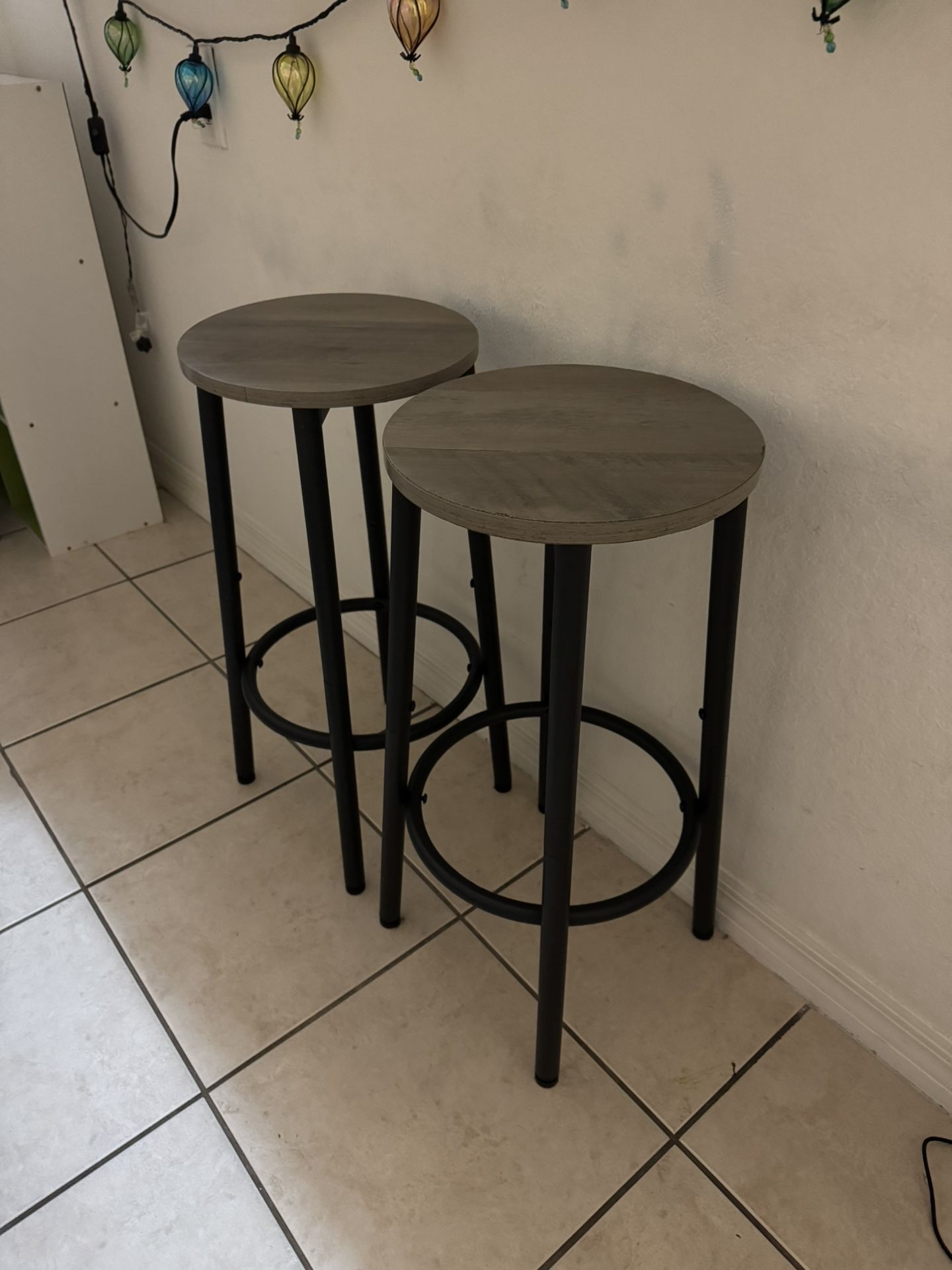 Two Bar Stools