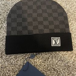 Black LV beanie