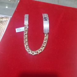 10k Gold Chino Bracelet 