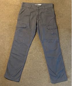 Carhartt Relaxed Straight Gray Cargo Pants