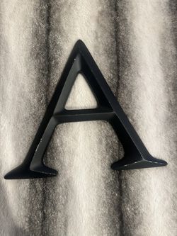 Rustic Letter “A” Wall Art
