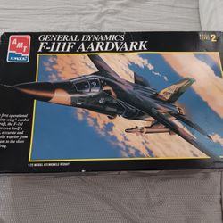 [NEW] AMT Ertl General Dynamics F-111F Aardvark 1/72 Aircraft Model Kit