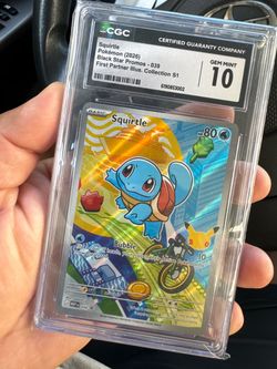 Squirtle #039 – CGC Gem Mint 10 – Pokémon