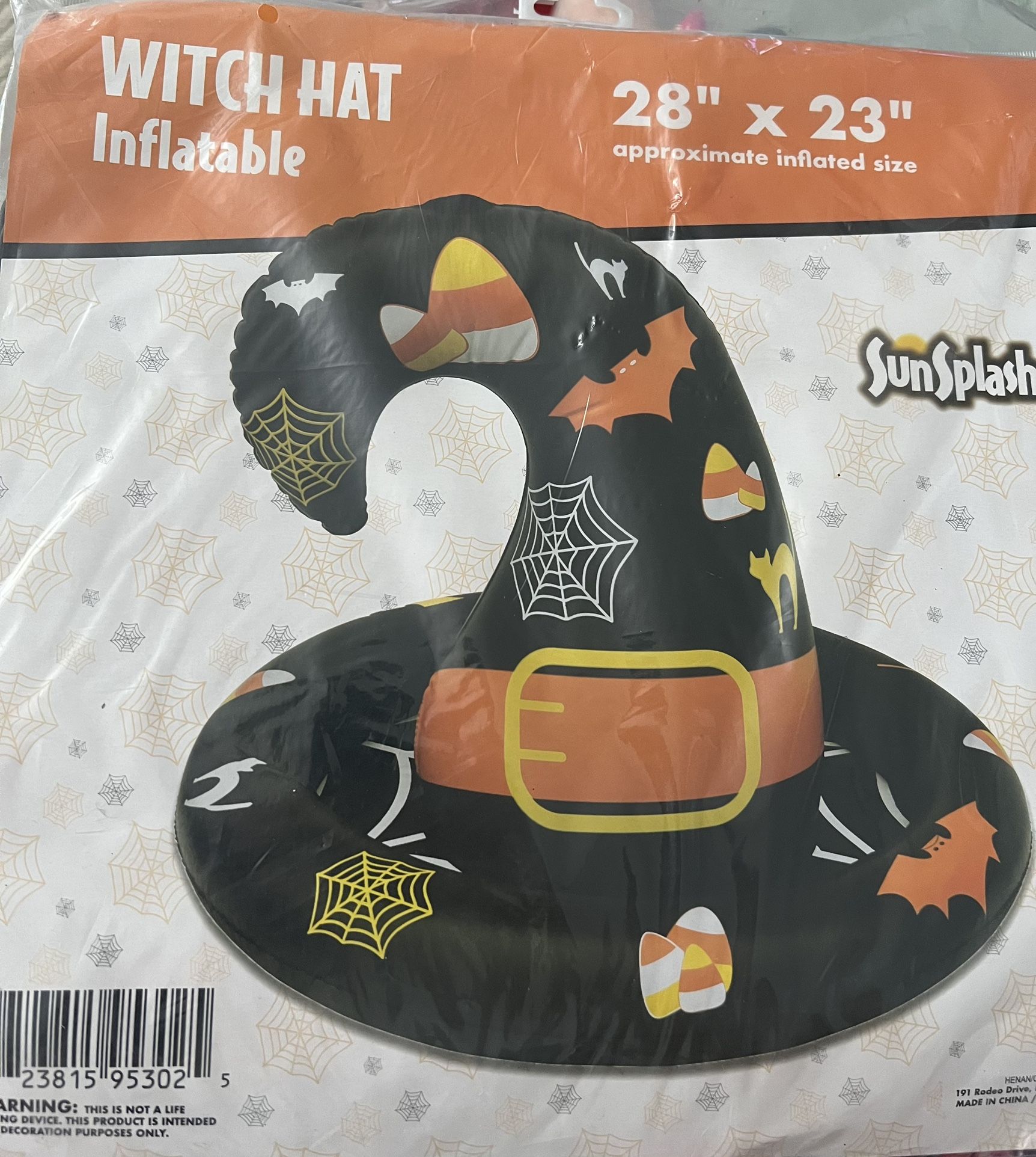 Inflatable Halloween Decor For Yard Or Pool