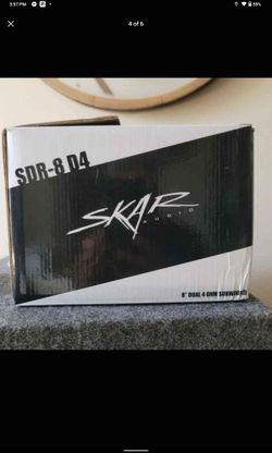 Skar 8" Subs & Massive Nano amplifier 