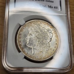 1881 S Morgan Silver Dollar 