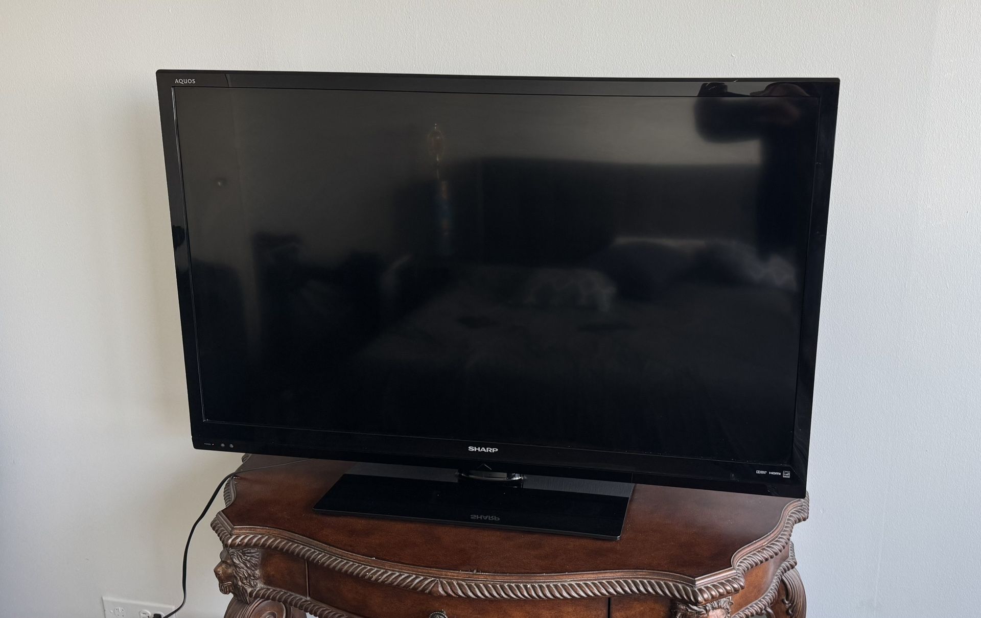 48” Sharp Flat Screen TV – Good Condition, No Smart Features