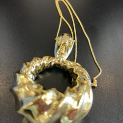 18k Gold Pendant 13g
