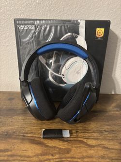 Valorise Wireless Gaming Headphones Black/ Blue