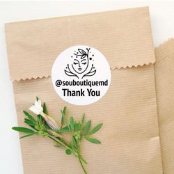 Custom Thank You Stickers