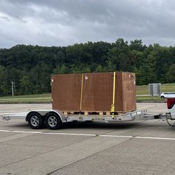 2023 Aluma 8218 Heavy Duty Car Haul 82in X 18ft Flatbed All Aluminum Tandem Trailer 