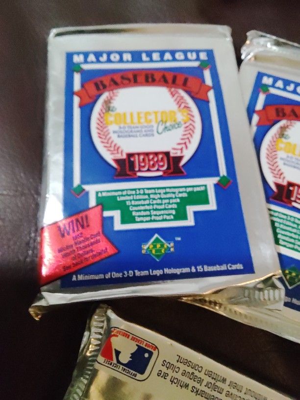 1989 Upper Deck Baseball Cards Mint