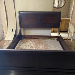 Queen Sleigh Bed frame