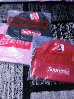 Supreme Box Logo Beanies – Lot of 3