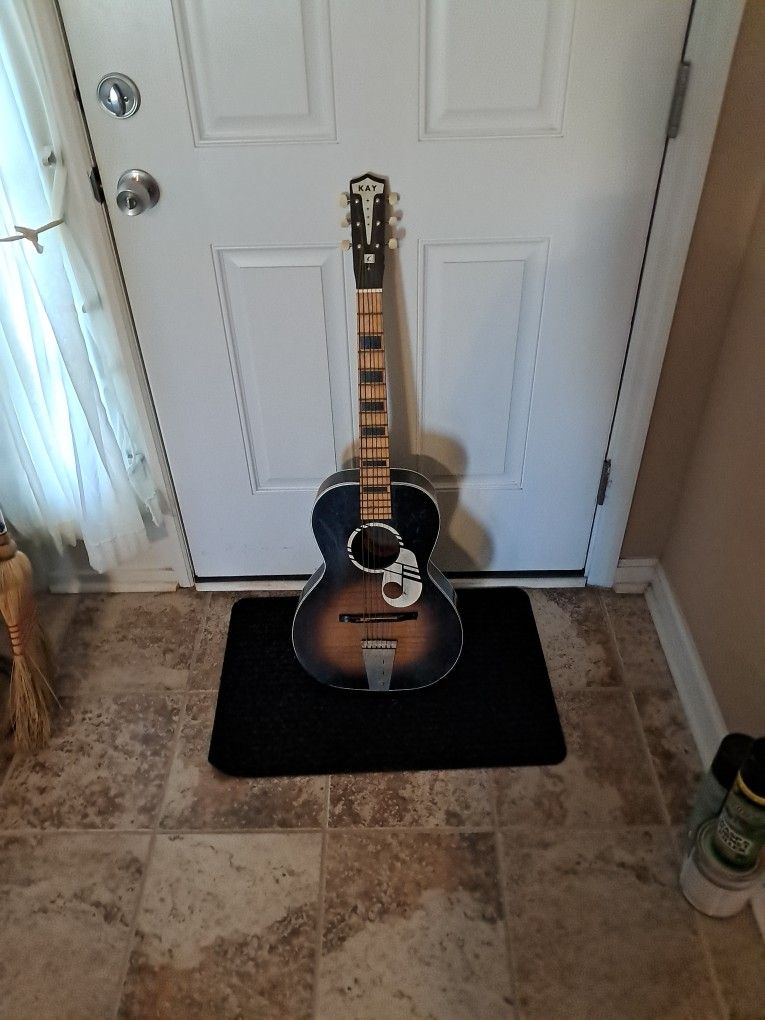 Kay Acoustic Parlor Guitar, Manufactured 1966-1968