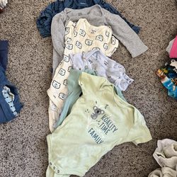 Baby boy 6-9 months onesie