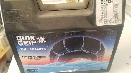 Quick grip tire chains