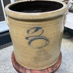 Antique Stoneware Crock 
