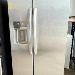 FRIGIDAIRE GALLERY SERIES 36 INCH COUNTER DEPTH FREESTANDING SIDE BY SIDE REFRIGERATOR 