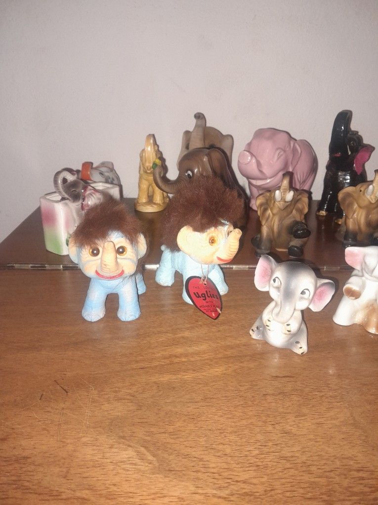 Vintage Ceramic Elephants