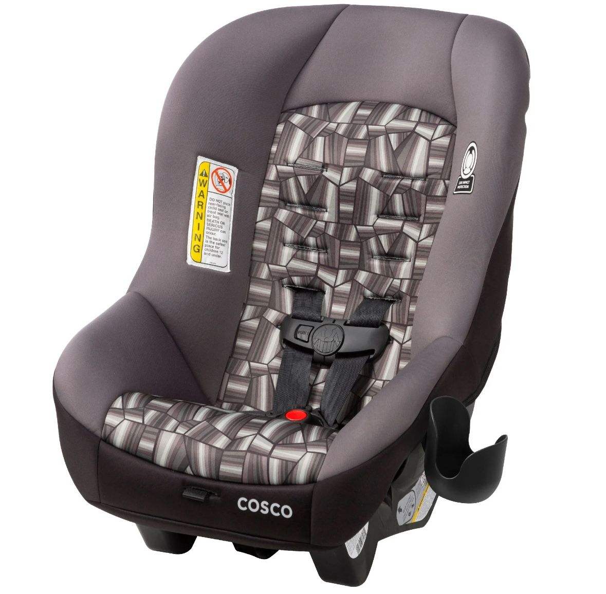 Cosco Kids Scenera NEXT Convertible Car Seat, Cobblestone, Infant & Toddler, Unisex
