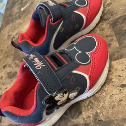 Toddler Mickey Shoes Size 7
