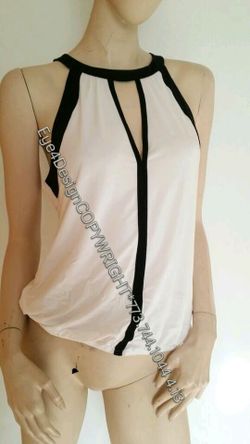 Bebe Top Blouse S Small