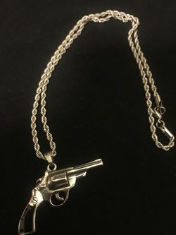 Silver Gun Chain