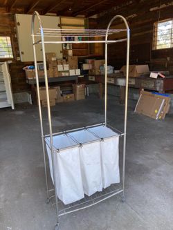 3 bin laundry center