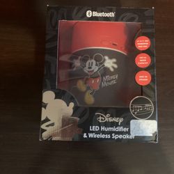 Disney Mickey Mouse LED Humidifier And Wireless Speaker