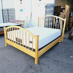 Queen Bed And Mattress