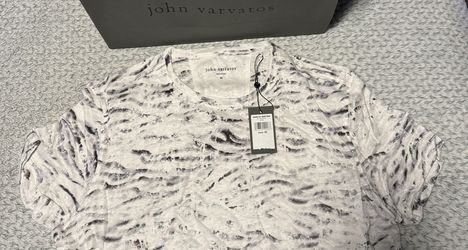 John Varvatos Men’s XL Linen Shortsleeve New-Bag-Tags