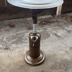 Butane heat lamp