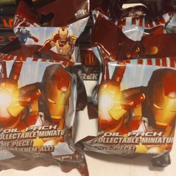 Four Iron Man Heroclixs