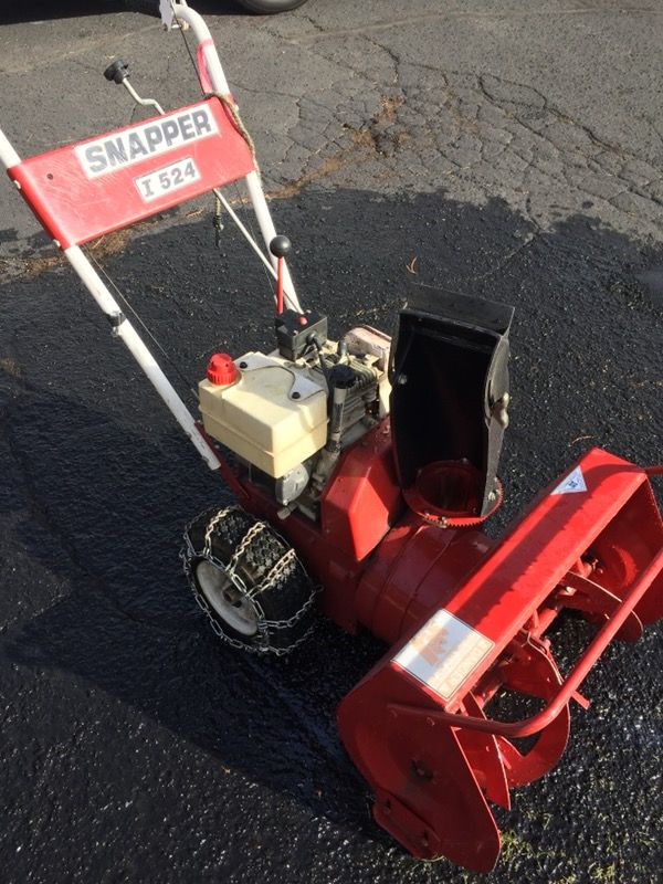 Snapper I-524 Electric Start Snow Blower
