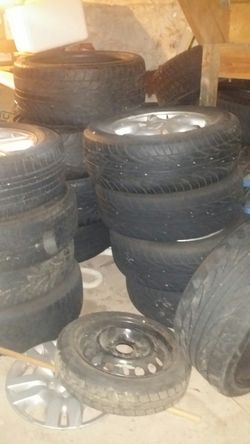 Many tires for sale