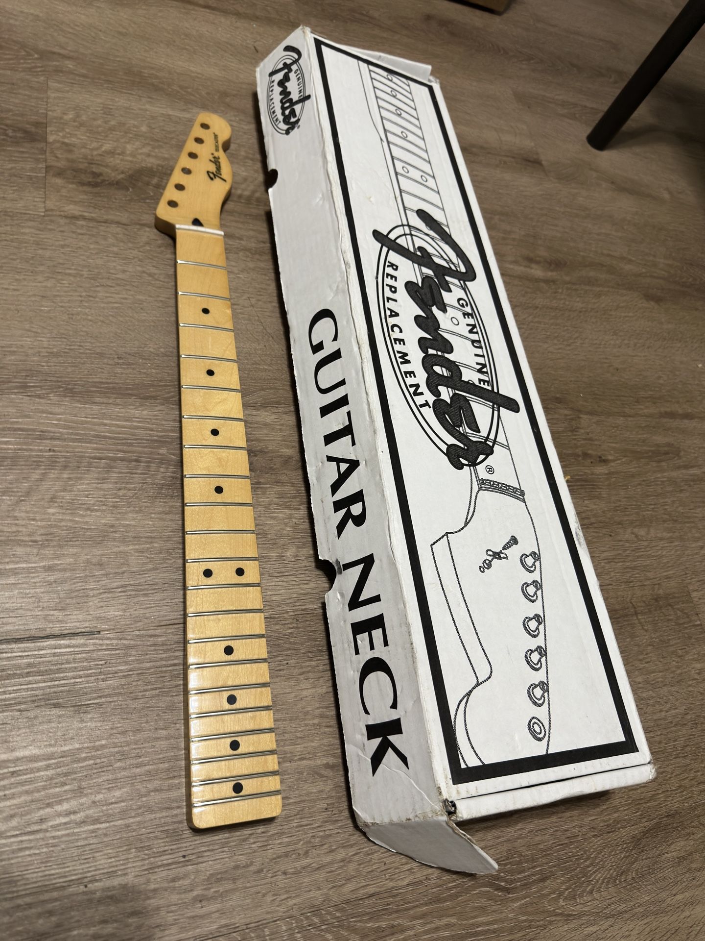 Genuine Fender Telecaster Neck (Replacement) MIM