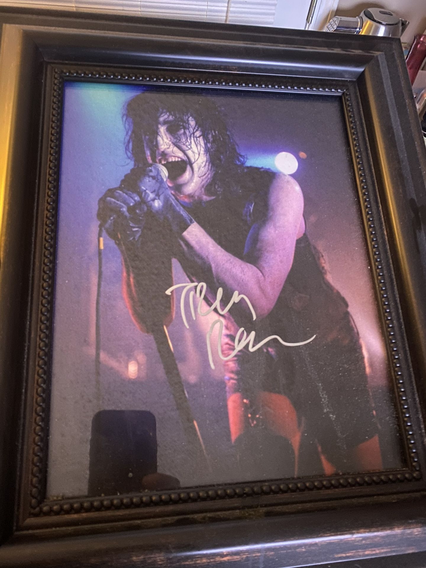 Autographed Trent Reznor Photo 11x14 Nine Inch Nails