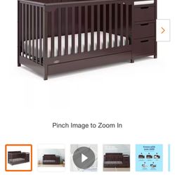 Graco Hadley 5 In 1 Crib With Mattress 