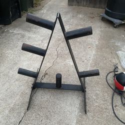 Olympic Weight Tree Rack 