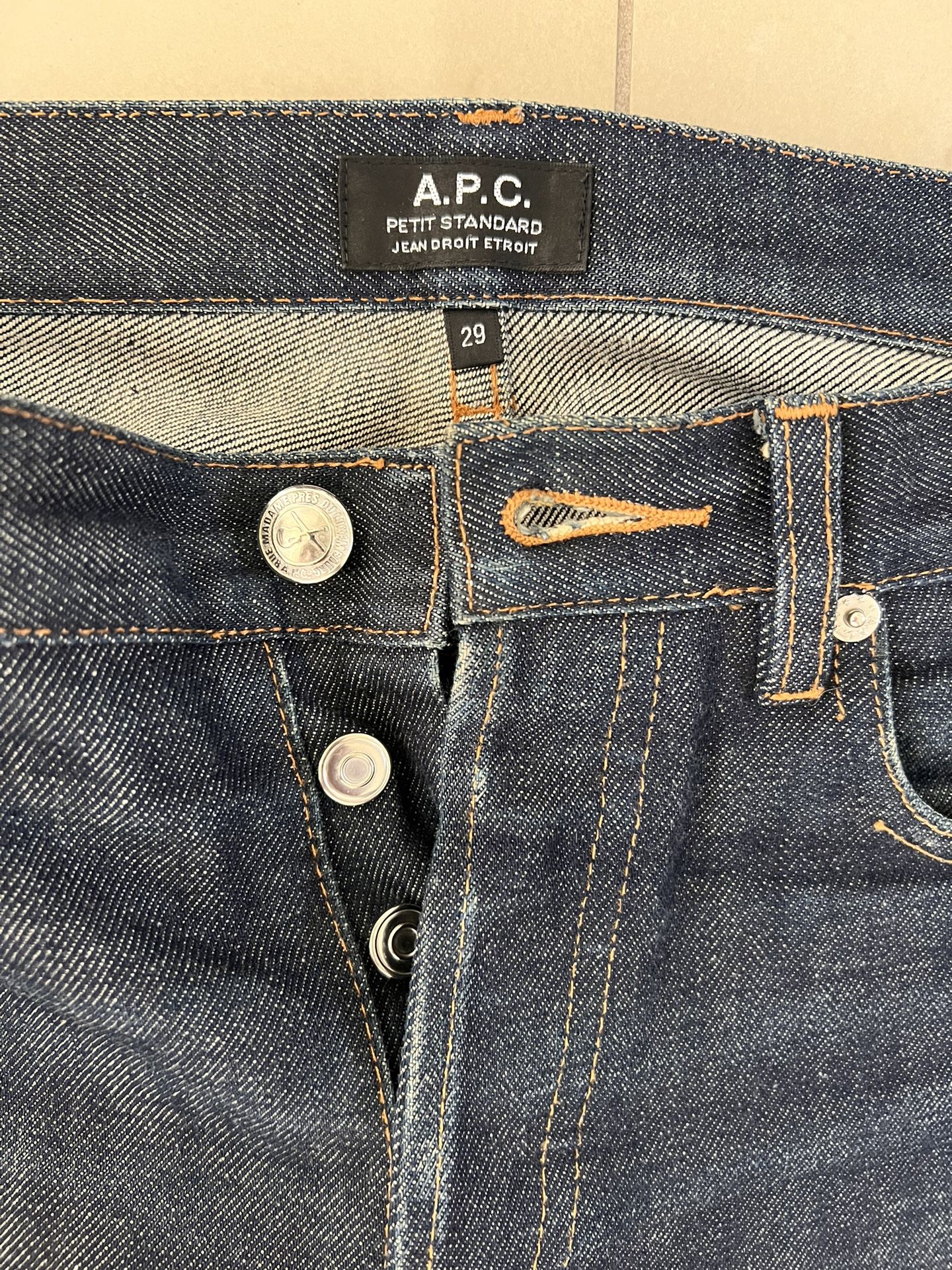 Apc Selvedge Jeans