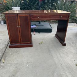 Wooden desk