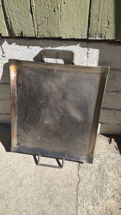 Grill plate stainless steel