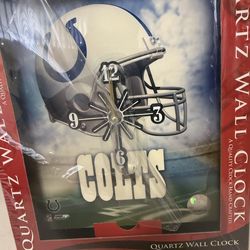 New Indianapolis Colts wall clock