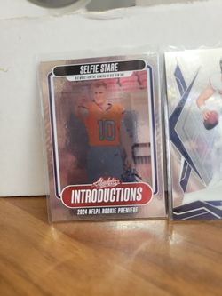 Bo Nix Rookie Insert SELFIE 2024 And Insert Denver Broncos