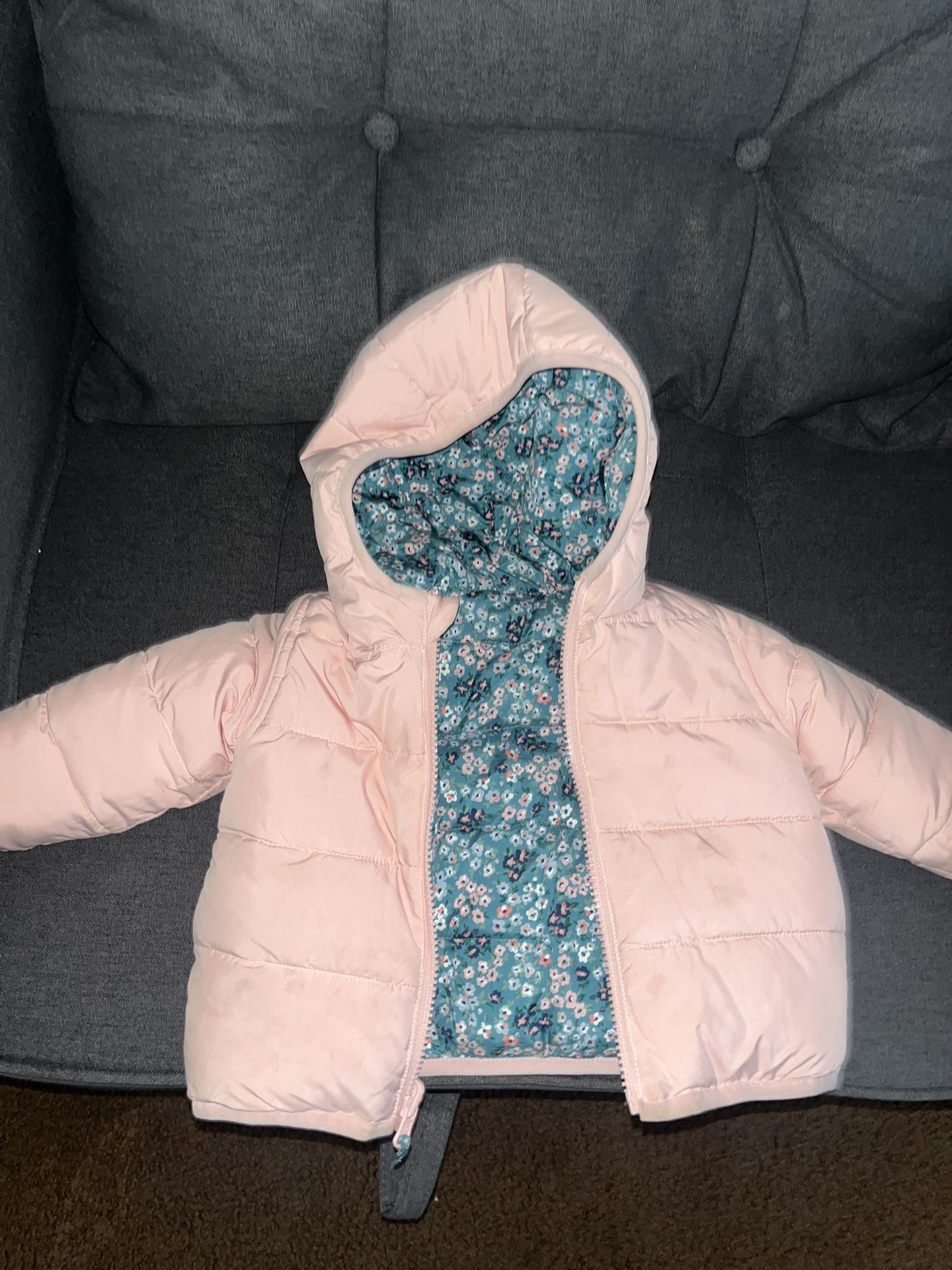 Girls Reversible Coat